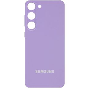 Чохол Silicone Cover Full Camera (AA) для Samsung Galaxy S23, Фіолетовий