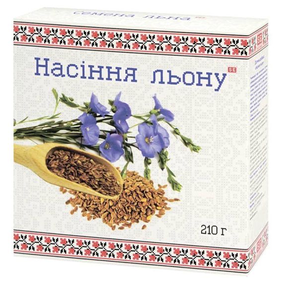 Насіння льону 210г.
