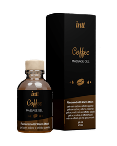 Масажний гель для інтимних зон Intt Coffee (30 мл) розігріваючий