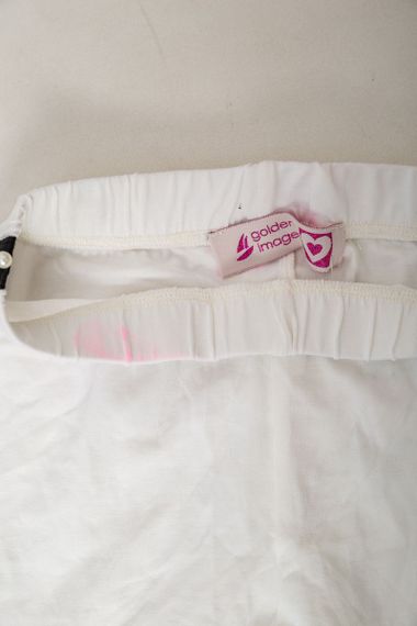 Велотреки для дівчаток  -уцінка, колір молочний, 247R516-U-2 | Зображення 3