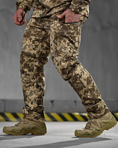 Стрейчеві тактичні штани Cambodia піксель НП5182 | Зображення 1
