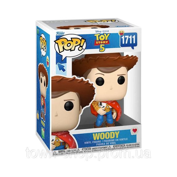 Игровая фигурка Вуди Funko POP! 90767 серии "История игрушек 5" | Зображення 1