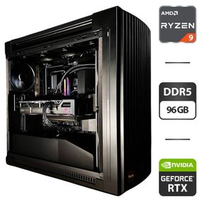 Збірка на замовлення: ігровий ПК Asus ProArt PA602 Black Tower / AMD Ryzen 9 9950X3D (16 (32) ядер по 4,3 - 5,7 ГГц) / 96 ГБ DDR5 / 2000 ГБ SSD M.2 + 4000 ГБ HDD / nVidia GeForce RTX 5070 Ti, 16 ГБ GDDR7, 256-bit / 1000 Вт