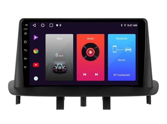 Штатна магнітола Sigma F9216 2+32 Gb Renault Megane 3 2008-2014 9"