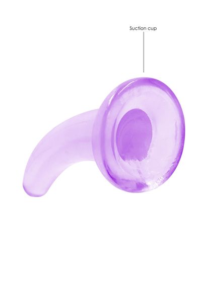 Фалоімітатор - Realrock Dildo 4,5" Purple | Зображення 3
