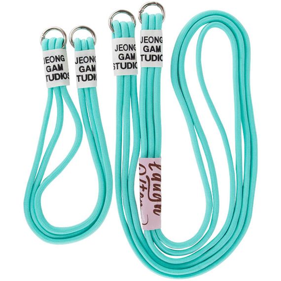 Чехол TPU two straps California для Apple iPhone 12 Pro / 12 (6.1") Бирюзовый / Marine Green | Зображення 4