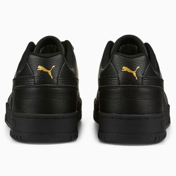 Кроссовки-кеды мужские Puma RBD Game Low Sneakers 386373 06 (черные, кожаные, повседневные, закрытые, пума) | Зображення 4