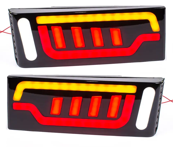 Фонарь задний ВАЗ 2108, 2109, 21099, 2113, 2114 Тюнинг AUDI STYLE LED (комплект левый+правый)