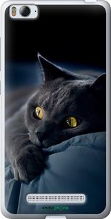 Чохол на Xiaomi Mi4i Димчастий кіт "825t-177-2448"