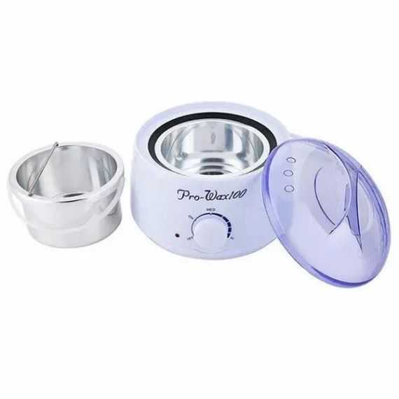Воскоплав баночный с терморегулятором PRO-WAX 100 для воска в банке, в гранулах, в таблетках 400 мл | Зображення 5