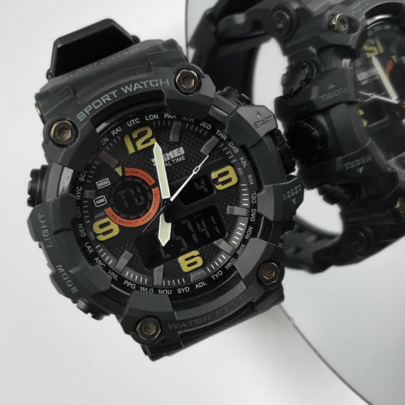 Чоловічий годинник Skmei 1520BK All Black | Зображення 3