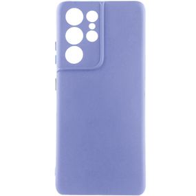 Чохол Silicone Cover Lakshmi Full Camera (A) для Samsung Galaxy S23 Ultra, Фіолетовий