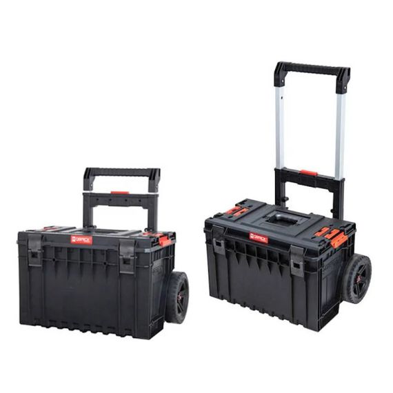 Ящик для інструментів на колесах, 25", 641x485x660, SYSTEM One Cart 2.0, SKRWQCOCCZAPG001, QBRICK | Зображення 1