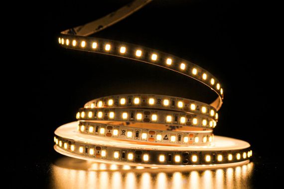 Світлодіодна LED стрічка PROLUM 12V 2835\120 IP20 Series "SG" Тепло-Білий (2800-3200K) | Зображення 1
