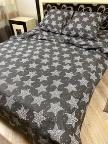 Комплект постельного белья Soft полуторный Звезды 150х215 см