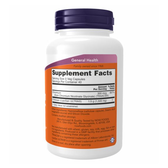 Chitosan Plus 500mg - 240 vcaps | Зображення 1