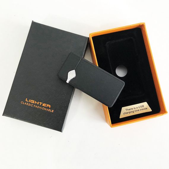 Аккумуляторная зажигалка подарочная 315 | Ветрозащитная зажигалка | Зажигалка BI-893 с зарядкой | Зображення 5