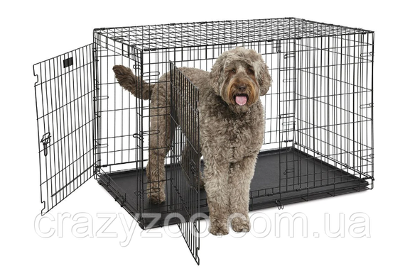 Вольер для собак Ferplast Dog-Inn 120 черный 123.8x76.2x81.2 см 73196017 | Зображення 2