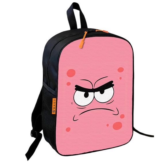 Рюкзак школьный детский 36х27см Губка Боб Патрик Стар с принтом для мальчика (00644)