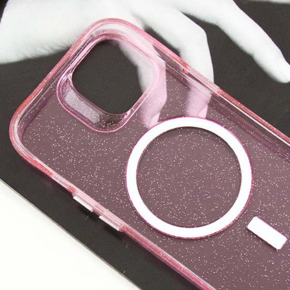 Чехол TPU Radiance with MagSafe для Apple iPhone 14 (6.1") Pink | Зображення 7