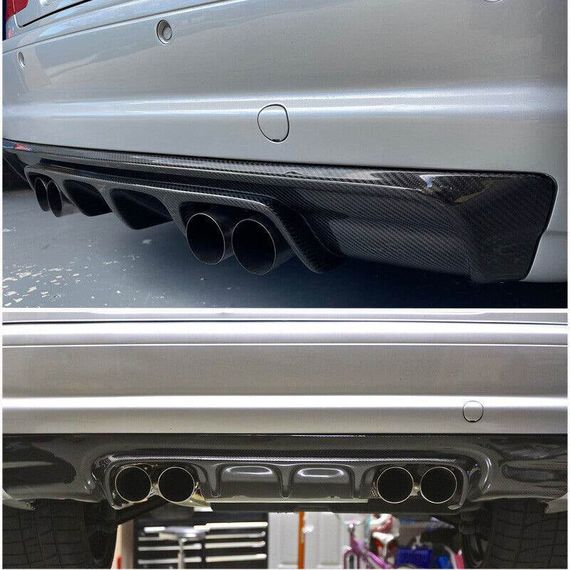 Дифузор заднього бампера V3 (для M3, Карбон) для BMW 3 серія E-46 1998-2006 рр | Зображення 3