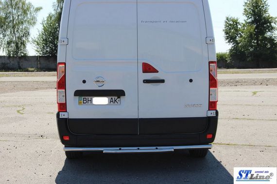 Задня дуга AK011 (нерж.) для Nissan NV400 2010-2024 рр | Зображення 3