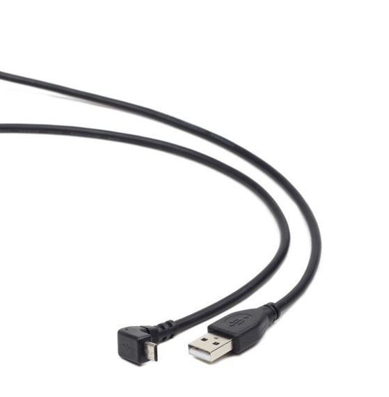 Кабель Cablexpert CCP-mUSB2-AMBM90-6, USB 2.0 A-тато/Micro B-тато, 1.8 м. | Зображення 1