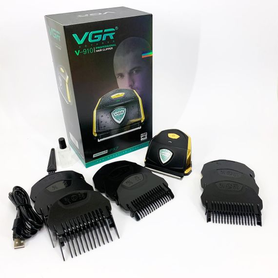 Классная машинка для стрижки волос VGR V-910, Профессиональная машинка для стрижки головы XU-74 | Зображення 4