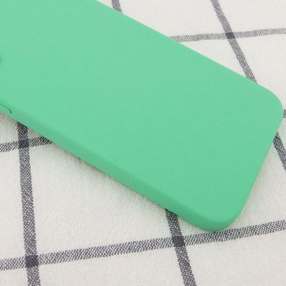 Silicone Case Square Full Camera Protective (AA) NOLOGO для Apple iPhone 7 / 8 / SE (2020) (4.7") Зелений / Spearmint | Зображення 1