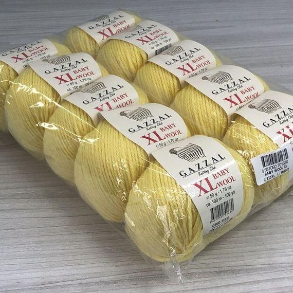 Пряжа Gazzal – Baby Wool XL колір 833 | Зображення 3