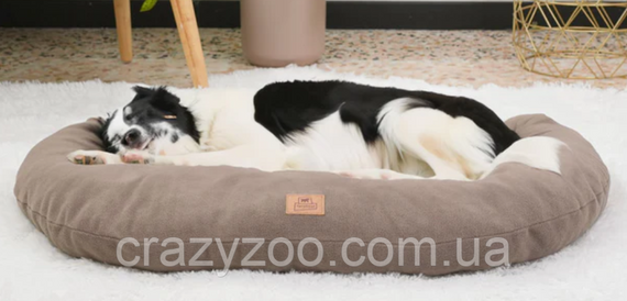 Подушка для собак и котов Ferplast Relax Microfleece 89/10 коричневая 85x55см 83308921 | Зображення 2