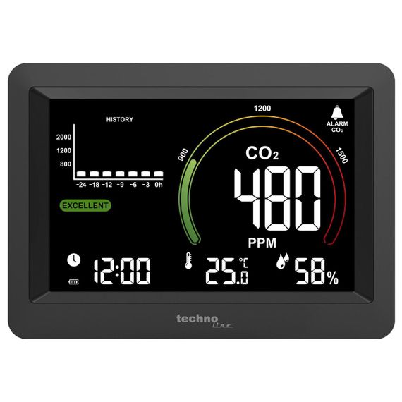 Метеостанція Technoline WL1028 Black (WL1028) | Зображення 8