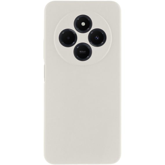 Чехол Silicone Cover Lakshmi Full Camera (AAA) для Xiaomi Redmi 14C / Poco C75 Белый / White