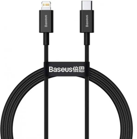 Кабель Type-C to Lightning 200cm Baseus Superior Series 20w /black/