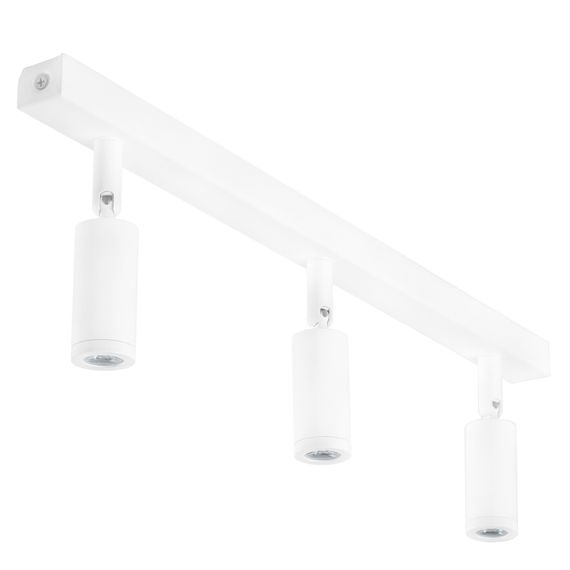 Светильник спот поворотный светодиодный накладной HTL-186/3х3W NW WH | Зображення 3