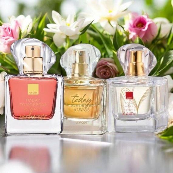 Набор: Женский парфюмерный набор Avon Today + TTA Radiance + TTA Amour 3 в 1 по 50 мл