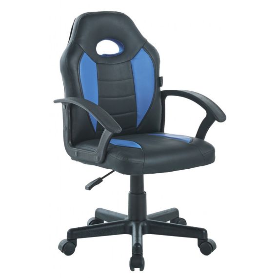 Кресло геймерское Bonro B-043 черно-синее игровое компьютерное 42400422