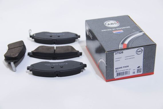 Колодки передні гальмівні Gentra/Kalos/Lacetti/Nubira/Rezzo (00-22) (37526) ABS | Зображення 1
