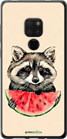 Чохол на Huawei Mate 20 Єнотик з кавуном "4605t-1578-2448"