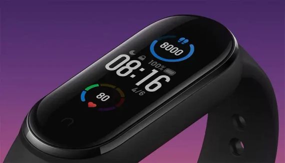 Smart Band м 6 фитнес браслет, черный | Зображення 3