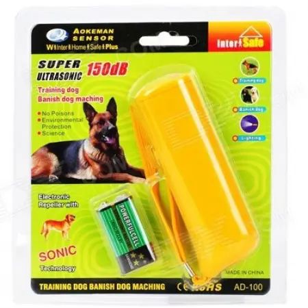 Ультразвуковой отпугиватель собак AD 100 с фонариком | Зображення 7