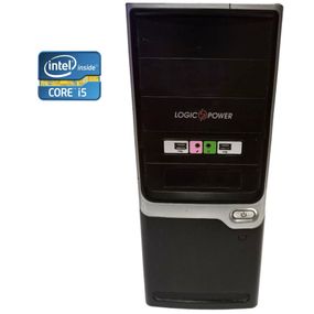 ПК LogicPower Tower / Intel Core i5-2500 (4 ядра по 3.3 - 3.7 GHz) / 8 GB DDR3 / 320 GB HDD / Intel HD Graphics 2000 / 400W б/в
