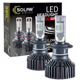 8307 SOLAR LED H7 12/24V 6500K 8000Lm 60W ZES Chip