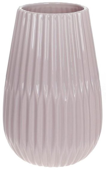 Декоративная ваза Виола d=15x24см светло-розовый глянец ceramic