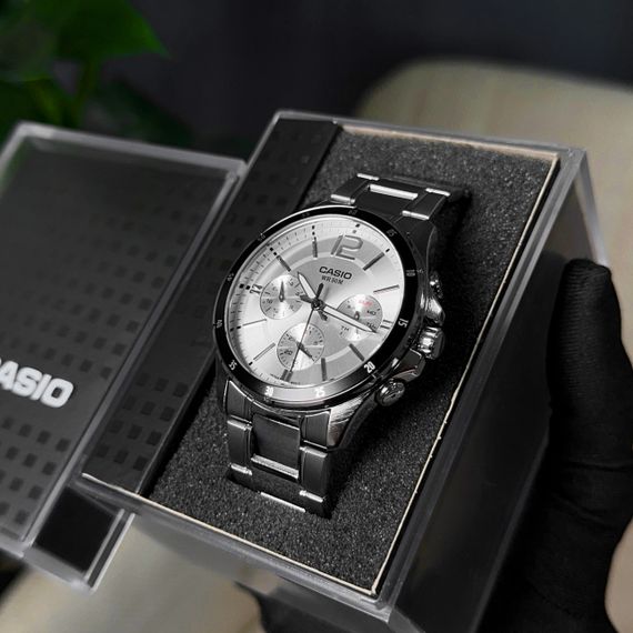 Чоловічий годинник Casio MTP-1374D-7A | Зображення 6