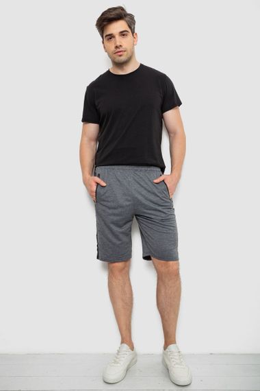 Шорты мужские, цвет серый, 244R6697 | Зображення 1