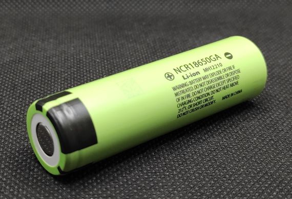 Акумулятор високострумовий Panasonic NCR18650GA 3,6V 3500mA ( 10А )1шт.