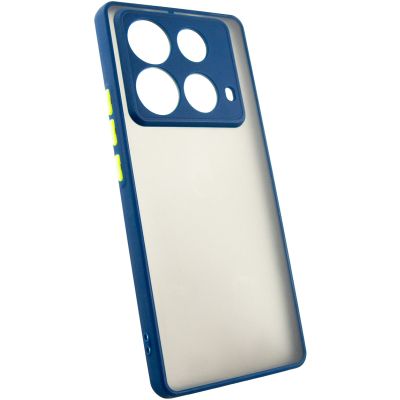 Чехол для мобильного телефона Dengos Matte Infinix Note 40 (Blue) (DG-TPU-MATT-154) | Зображення 1