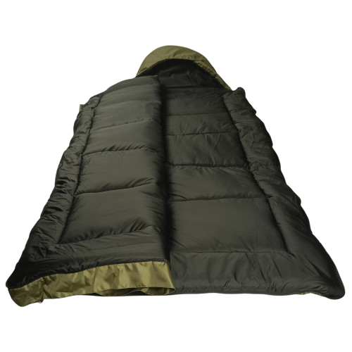 Спальний мішок Kiborg Alaska Duspo олива -20С 85*210 | Зображення 1