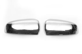 Накладки на дзеркала (2 шт., нерж) для BMW X5 E-70 2007-2013рр